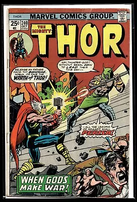 Buy 1975 Mighty Thor #240 Marvel Comic • 7.76£