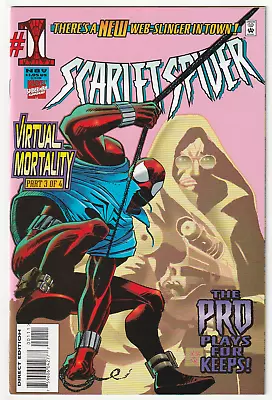 Buy Scarlet Spider Virtual Mortality #1 Direct 8.0 VF 1995 Marvel Comics • 1.93£
