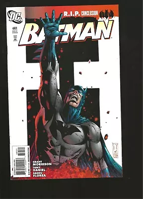 Buy Batman #681 Tony Daniel Rare 1:25 Variant Cover. R.i.p. Dc Comics Nm/nm+ • 54.46£