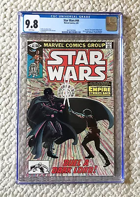 Buy 1981-- Star Wars --marvel Comics #44-- Empire Strikes Back -cgc 9.8 (nm/mint) • 135.91£