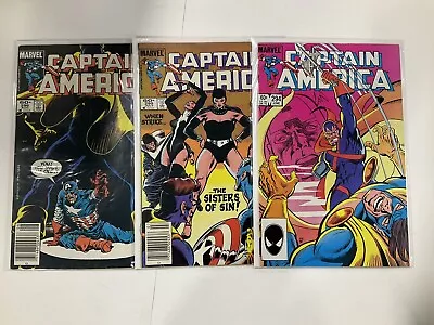 Buy Captain America 294-296 294 295 296 Vf Very Fine Marvel • 7.76£