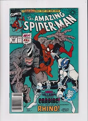 Buy Amazing Spider-Man (1963) # 344 Newsstand (5.0-VGF) (474801) 1st Cletus Kasad... • 22.50£