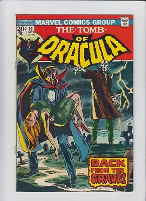 Buy Tomb Of Dracula #16 - First Appearance Dr. Sun! (7.5) 1974 • 30.46£