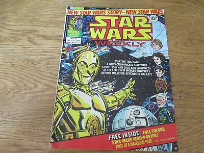 Buy Star Wars Weekly 13 Vintage Marvel Comics UK. • 4£