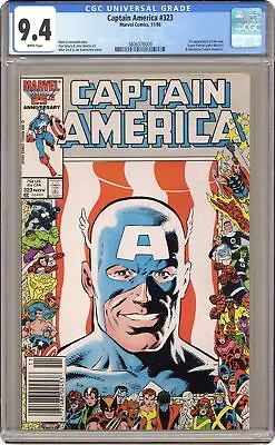 Buy Captain America #323N CGC 9.4 1986 3806078009 • 56.69£