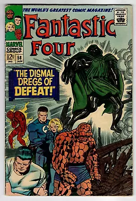 Buy Fantastic Four # 58 (4.0 ) Marvel 1/1967 Dr. Doom Silver Surfer App. Lee/Kirby • 23.26£