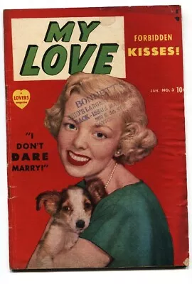 Buy My Love #3 1950-romance-photo Cover-bound & Gagged Babe Vg- • 61.39£
