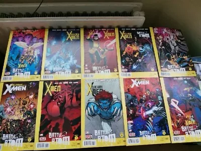 Buy X-men, Battle Of The Atom 1-10,Full Crossover Run. Marvel 2013-14.Very Fine Cdtn • 7£
