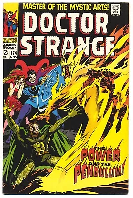 Buy DOCTOR STRANGE #174 F, Gene Colan Art, Marvel Comics 1968 • 19.42£