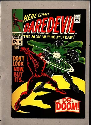 Buy Daredevil #37_february 1968_very Fine_ Don't Look Now, But It's...doctor Doom ! • 1.20£