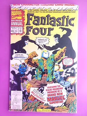 Buy Fantastic Four  Annual  #26  New And Sealed W/card  Combine Shipping  Bx2452 M24 • 1.55£