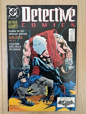 Buy Detective Comics #598 VF 1989 DC Comics Batman Hamm Cowen 80 Page Giant • 9.28£