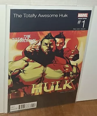Buy Totally Awesome Hulk #1 Amadeus Cho Hip Hop Variant Marvel 2016 Rare • 14.30£