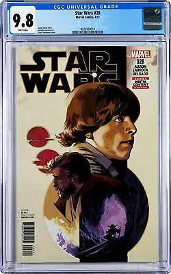 Buy Star Wars #28 CGC 9.8 (Apr 2017, Marvel) Jason Aaron Story, Salvador Larroca Art • 58.25£