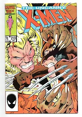 Buy Uncanny X Men 213 Marvel 1986 1st Mr Sinister Cameo • 14.99£