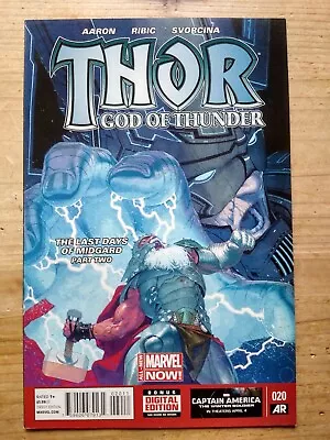 Buy Marvel Comics Thor God Of Thunder 20 Standard Cover • 8.99£