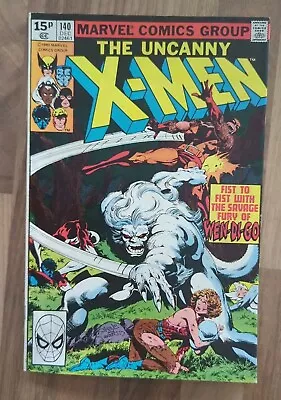 Buy Uncanny X-men Men 140 VF+ The Fury Of The Wendigo!  Alpha Flight! • 19.95£