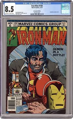 Buy Iron Man #128N CGC 8.5 Newsstand 1979 4422411001 • 159.49£