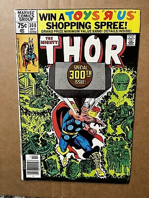 Buy The Mighty Thor #300 Marvel Comics Gruenwald Macchio Pollard Day 1980 • 4.19£