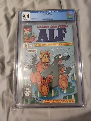 Buy Alf #48 CGC 9.4 NM WP 1991 Marvel Comics • 349.47£