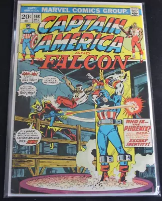 Buy Captain America & Falcon 168 1st Helmeted Baron Von Zemo VG- Comic • 7.68£
