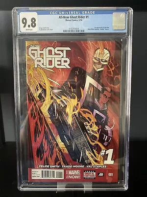 Buy All-New Ghost Rider, #1 (2014) CGC 9.8 • 155.31£