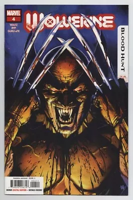 Buy Wolverine Blood Hunt #4 Marvel Comics Nm 2024 • 2.68£