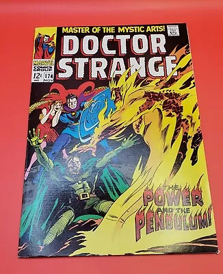 Buy Doctor Strange #174 Satannish And Nekron Appearance Marvel Comics 1968 VF/VF- • 50.48£