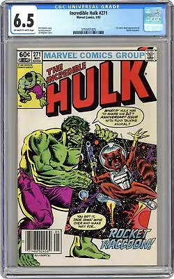 Buy Incredible Hulk #271N Newsstand Variant CGC 6.5 1982 3793451005 • 134.48£