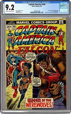 Buy Captain America #164 CGC 9.2 1973 3881591006 • 124.26£