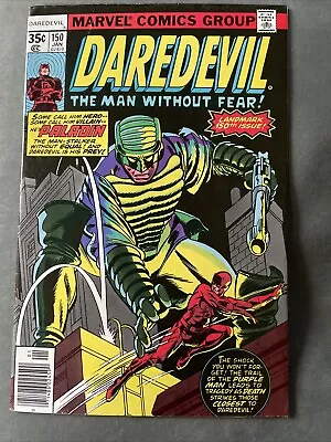 Buy Daredevil #150  - 1st Appearance PALADIN - 1977 VF • 11.67£