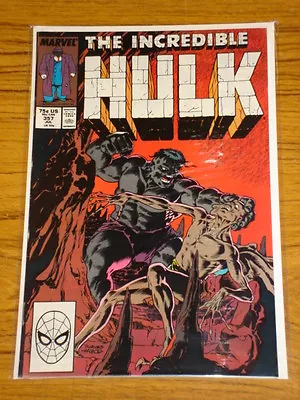 Buy Incredible Hulk #357 Vol1 Marvel Comics Nm (9.4)  July 1989 • 3.99£