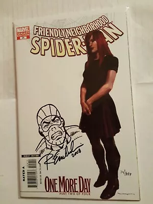 Buy Friendly Neighborhood Spider-man #24 Df Signed Remarked Emberlin  Sketch • 37.50£