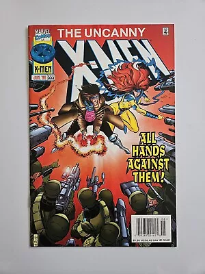 Buy Uncanny X-Men #333 (1996) Key: 1st Full Appearance Of Bastion, X-men 97 • 6.21£