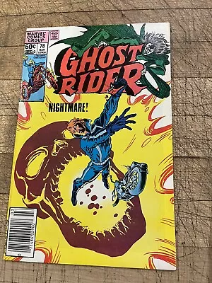 Buy Ghost Rider #78 Vol. 2 Newsstand Marvel Comic Book • 3.11£