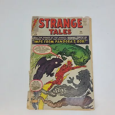 Buy Strange Tales 109 (June, 1963) 1st App Circe (Sersi) Marvel (DETACHED COVER) • 12.45£