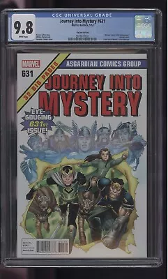 Buy JOURNEY INTO MYSTERY #631 CGC 9.8 MARVEL 50th ANNIV. 1:50 VARIANT  COMIC KINGS • 116.48£