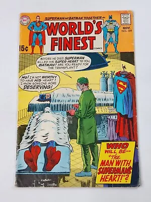 Buy World's Finest Comics 189 DC Comics Batman Superman Silver Age 1969 • 12.42£