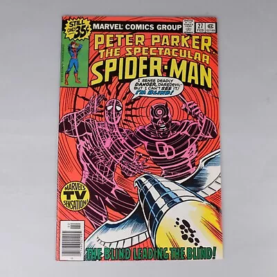 Buy 1979 SPECTACULAR SPIDER-MAN #27 Marvel Comic Book FRANK MILLER Daredevil Carrion • 45.81£