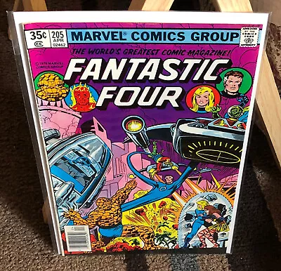 Buy The Fantastic Four #205 Marvel Comic Book 1st App Of Novel Corps • 17.04£