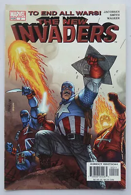 Buy The New Invaders #2 - 1st Printing Marvel Comics November 2004 FN 6.0 • 4.45£