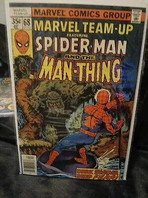 Buy MARVEL TEAM-UP #68 Amazing SPIDER-MAN And MAN-THING Byrne (1974) Bronze Age • 31.11£