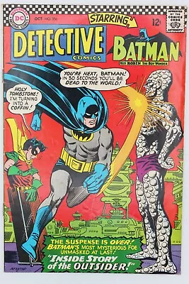 Buy Detective Comics 356 Starting Batman (1966) • 85.39£