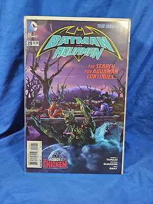 Buy Batman And Robin #29 DC Comic 2014 Robot Chicken Incentive Cover 1:25 FN/VF 7.0 • 3.10£