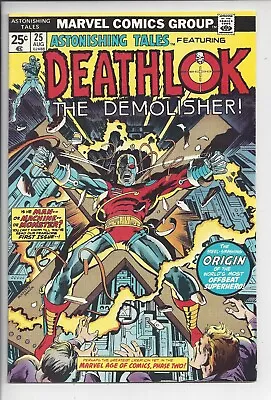 Buy Astonishing Tales #25 VF (8.0) 1974 - 💥1st Appearance Of Deathlok💥 • 194.15£