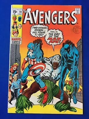 Buy Avengers #78 FN+ (6.5) MARVEL ( Vol 1 1970) 1st App The Lethal Legion • 28£