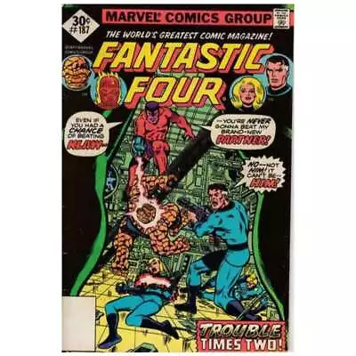 Buy Fantastic Four #187 Whitman  - 1961 Series Marvel Comics VF Minus [f^ • 13.09£