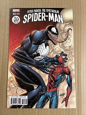 Buy Peter Parker Spectacular Spider-man #303 Liefeld Venom Variant Marvel (2018) • 3.10£