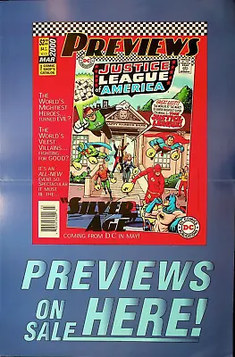 Buy 2000 Justice League Of America & Savage Dragon  Pre Sale Ad - A12-17 • 19.42£