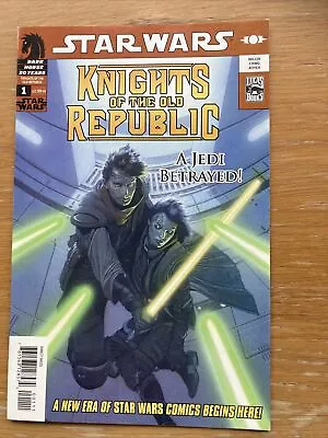 Buy Star Wars Dark Horse Comics #1 Knights Of The Old Republic A Jedi Betrayed • 10£